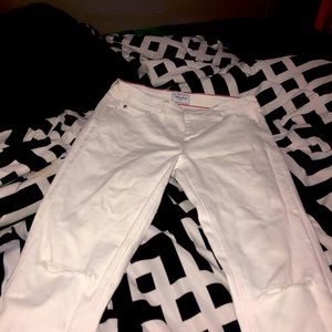 White jeans